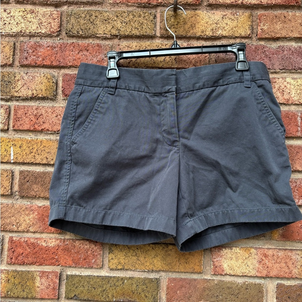 J. Crew Navy Bermuda Shorts Crisp Tailoring